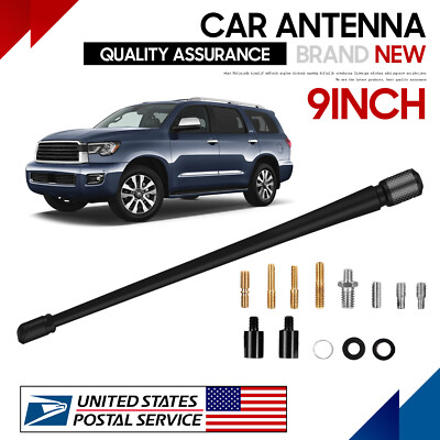 Tacoma 1995-2016 - 9'' SHORT Custom Flexible Rubber Antenna Mast