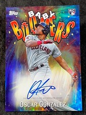 2023 Topps FOIL REFRACTOR Baby Boomers ROOKIE AUTO Oscar Gonzalez item 9