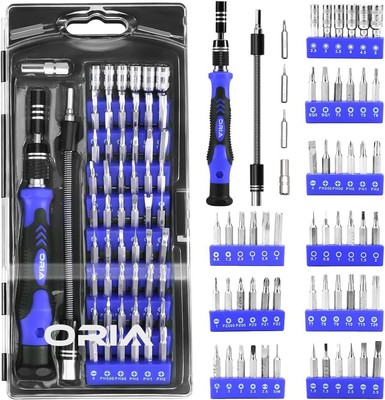 ORIA Precision Screwdriver Set, 60 in 1 Small Screwdriver Set with 56 Precision