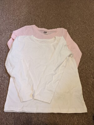 Konvolut Mädchen Langarmshirts H&M, andere Marken 2-4, 3-4 Jahre