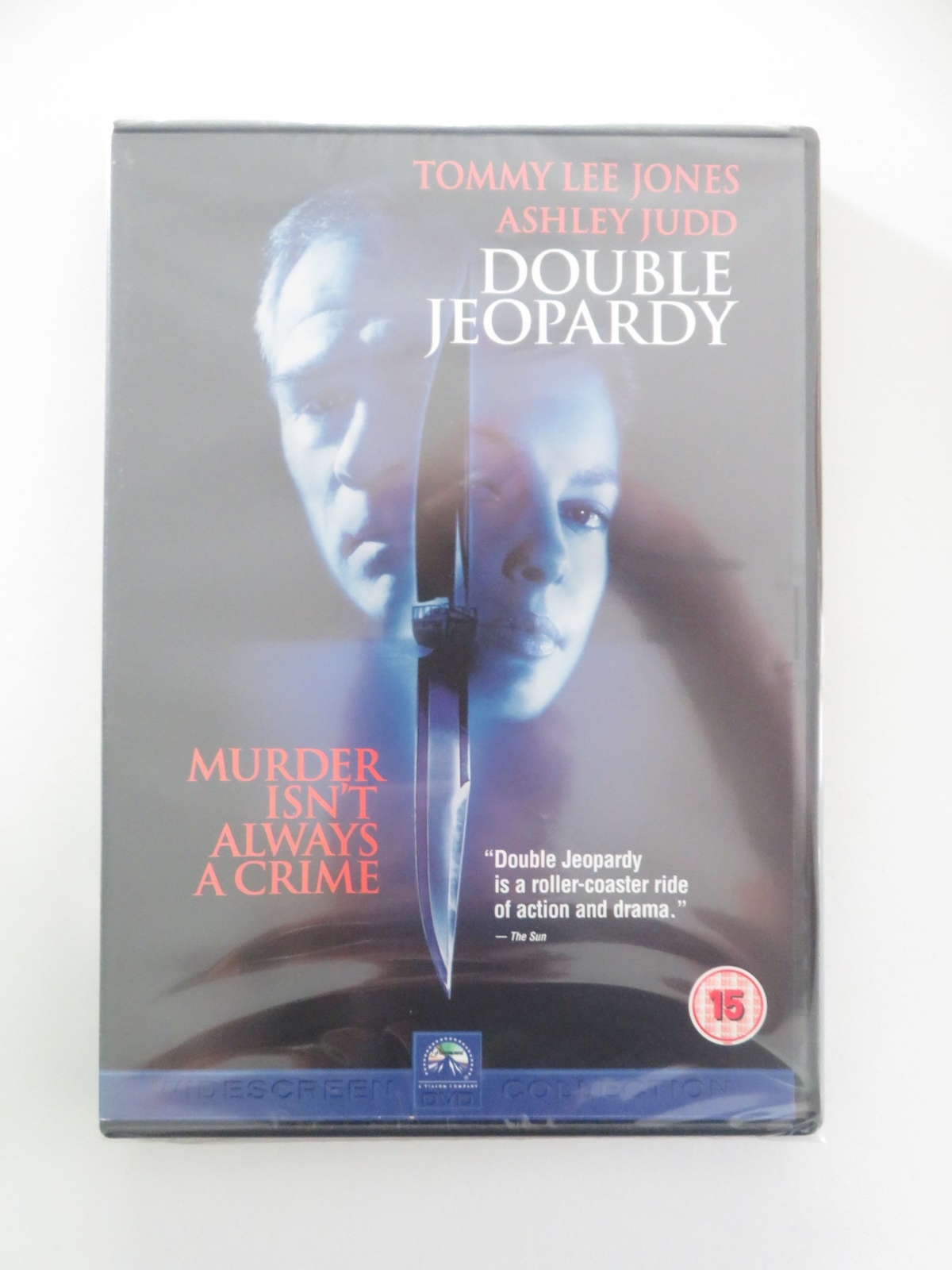 DOUBLE JEOPARDY (DVD) TOMMY LEE JONES ASHLEY JUDD 1999 REGION 2