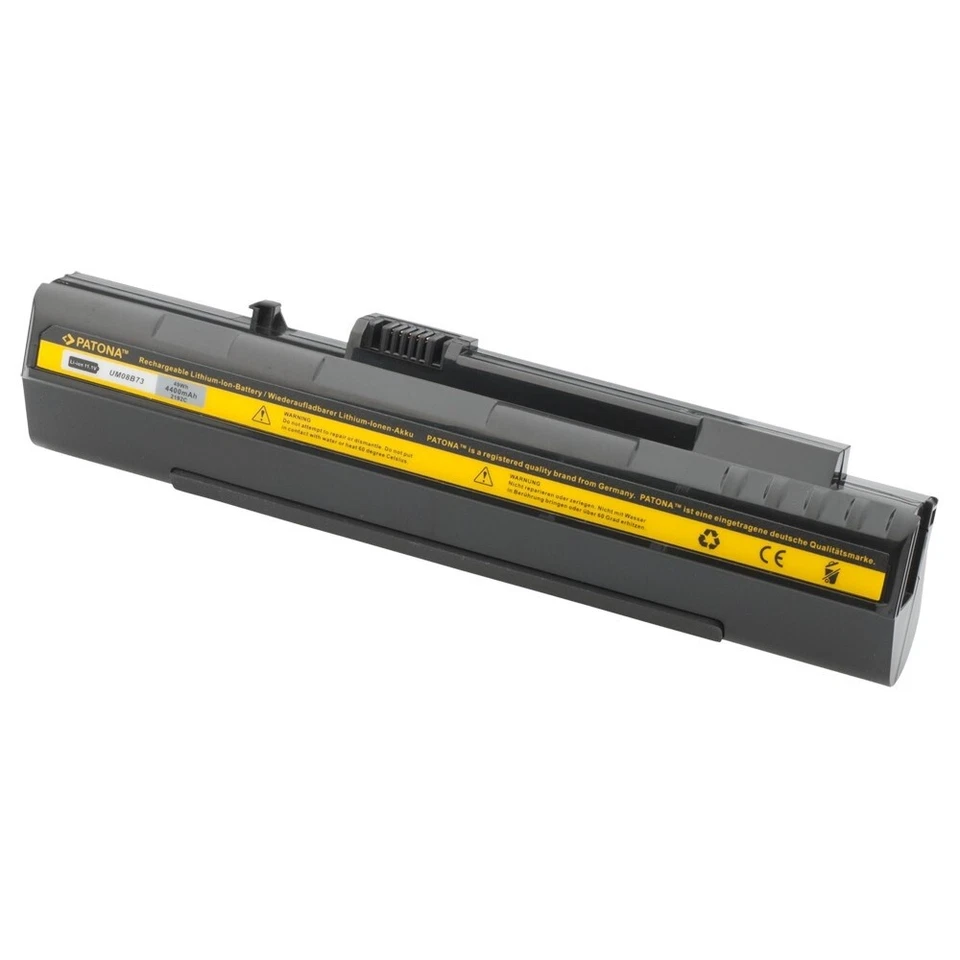 Akku für Acer Aspire One 571 A110 A110L A150 ZG5 UM08A31 UM08B52 4400mAh schwarz