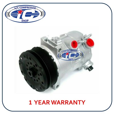AC Compressor Fits Chrysler 200 Sebring Dodge Avenger Journey OEM 6SEU16C COD357