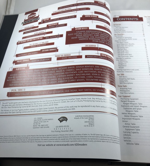 d20 modern core rulebook page 36 d20 modern core rulebook page 36