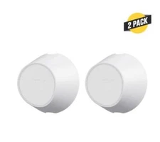 Wasserstein Indoor/Outdoor Magnetic Wall Mount For Arlo Ultra 1/2 Pro 3/4 White
