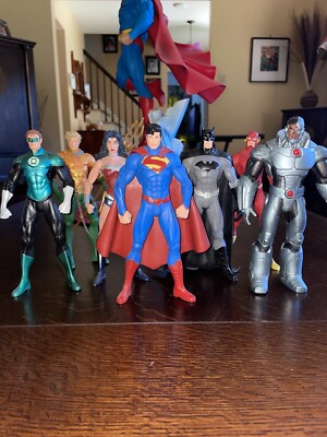DC Direct Justice League We Can Be Heroes Box Set -  Flash  Batman  Aquaman