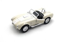 Modellauto Shelby Cobra 1:34-39 Beige Miniatur Fahrzeug