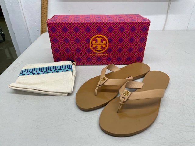 tory burch flip flops ebay