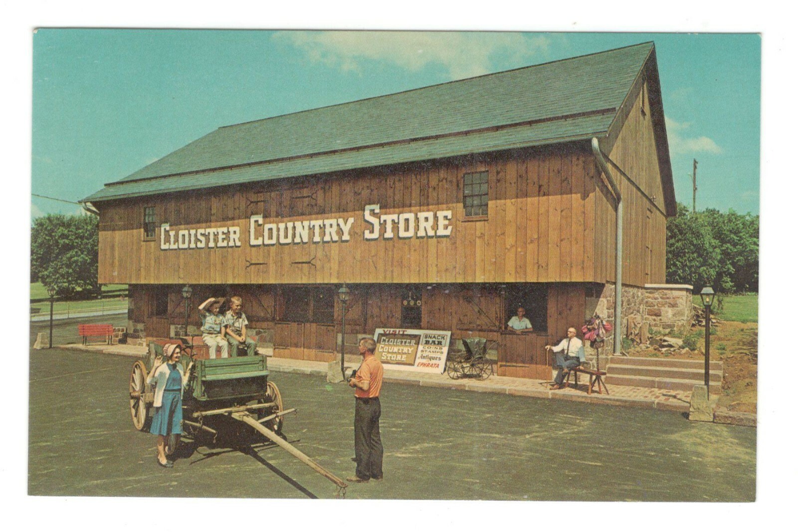 Cloister Country Store Ephrata Pennsylvania Vintage Postcard AF68 | eBay