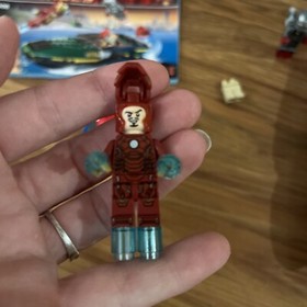 LEGO 76006 Marvel Super Heroes: Iron Man Extremis Sea Port Battle Complete w/Box