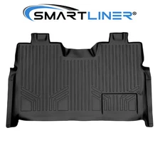 SMARTLINER Custom Fit Floor Mat 2nd Row OEM TPE 2009-2014 Ford F-150 SuperCrew