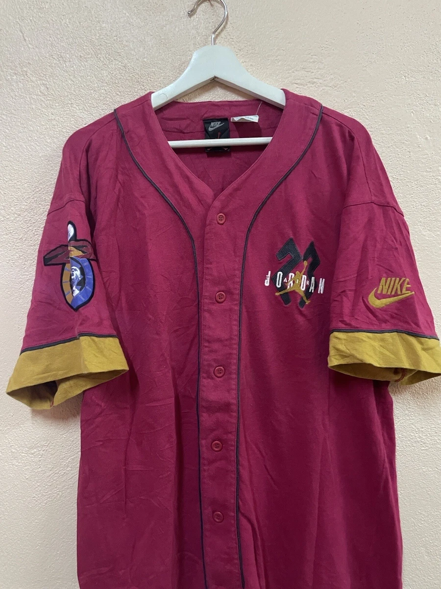 Vintage nike jordan baseball jersey sale