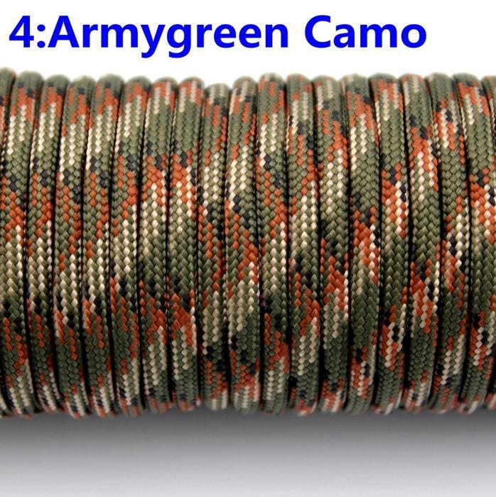 50-100 Feet 550 Paracord Parachute Cord Lanyard Mil Spec Type III 7 ...
