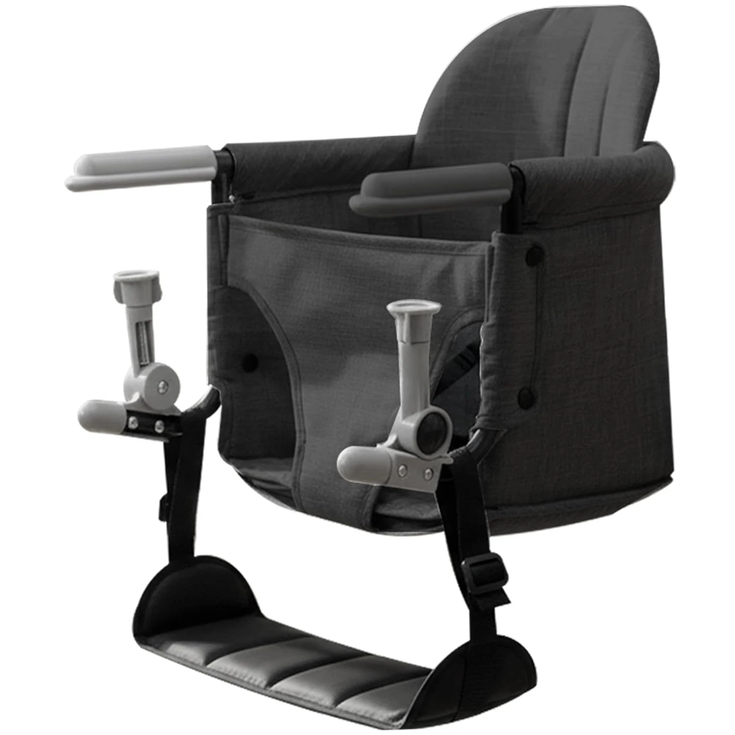 Portable Baby High Chair-Foldable Convertible Table for Travel & Home,Clamp-On H