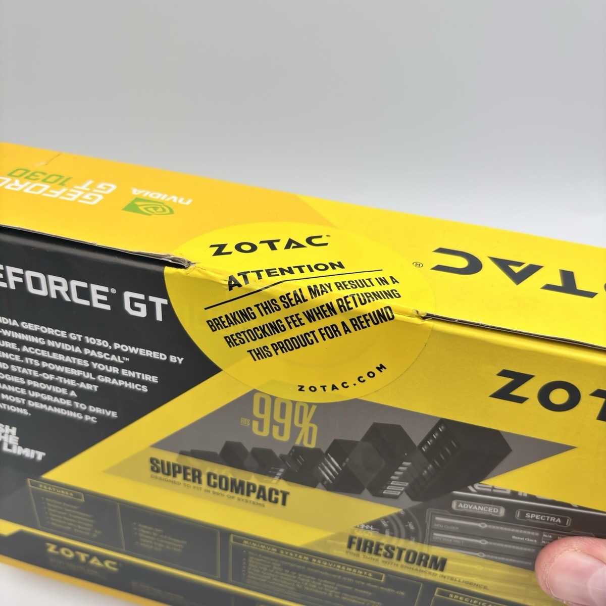 ZOTAC GeForce GT 1030 2GB GDDR5 Graphics Card (ZTP10300A10L