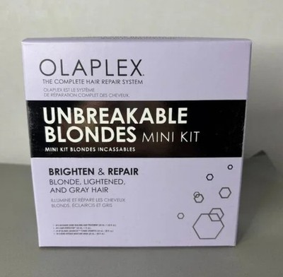 Olaplex - Unbreakable Blondes Mini Kit Brighten & Repair Blonde, Lightened, Gray