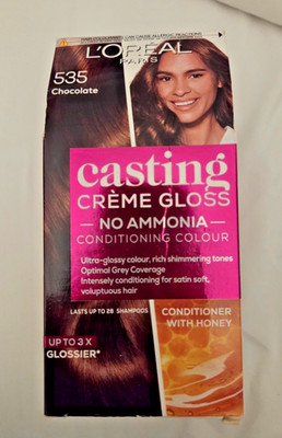 L'Oréal Paris Casting Creme Gloss Hair 535 Chocolate Ammonia-Free New Sealed