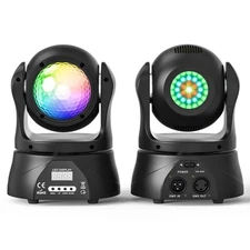 Starlight Effect Mini Moving Head With RGBW Kaleidoscope For Club Party Event