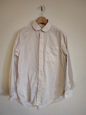 Engineered Garments Club Collar Squared Blue ...