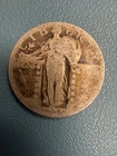 1935? Standing Liberty Quarter Dollar Silver Coin Philadelphia Mint 25c #3637
