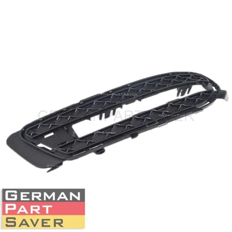 Front Bumper Fog Light Grille For 10-13 Mercedes-Benz E350 E400 E550 New 2pcs Foto 3 de 4