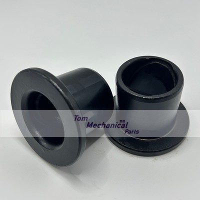 2pcs 35mm Bucket Bushing 35x45x45x65 (ID*OD*H*Flange) Bearing Steel With Flange