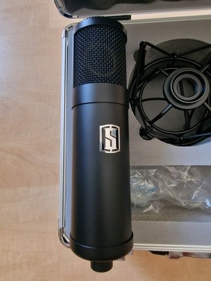 Slate Digital ML-1 Modeling Mikrofon, Matte Black inkl. Spinne & Koffer
