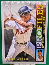 2026 Topps Series 1 Baseball Profiles #TP-3 Hank Aaron Atlanta Braves