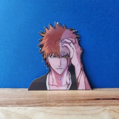 Ichigo Kurosaki Bleach 3D Anime Lenticular Peeker Sticker Car Decal