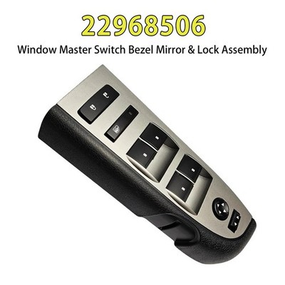 Window Master Switch Bezel Mirror & Lock Assembly 22968506 für Chevrolet 10-13
