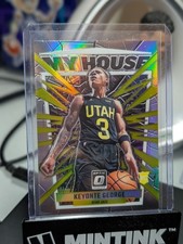 Keyonte George RC 2023-24 Panini Donruss Optic My House Holo Prizm No.4 Jazz