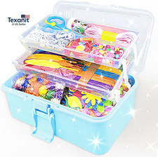 3000Pcs Arts and Crafts Supplies for Kids Girls 8-12 Craft Kit with Pipe Cleaner
