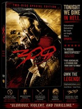 300 DVD, 2007, Two-Disc Special Edition w/ Slip Cover