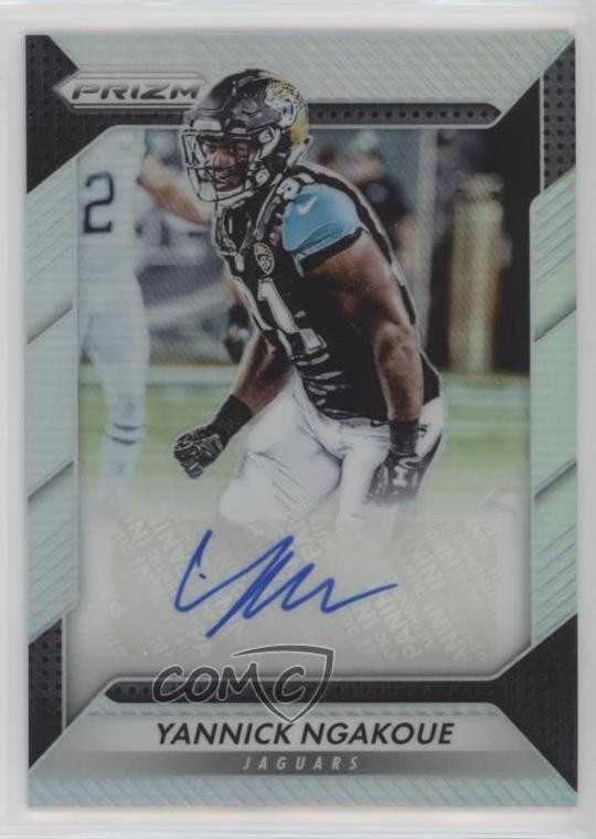 2016 Panini Prizm Rookie Auto Silver Prizm Yannick Ngakoue #RA-YNG RC