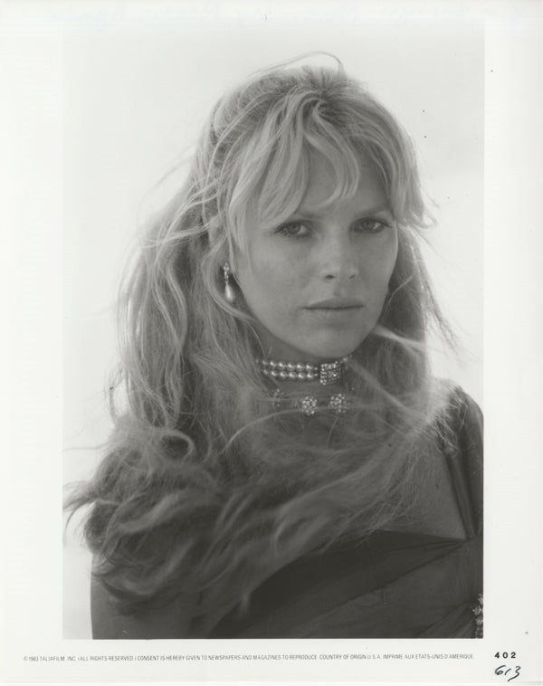 Kim Basinger James Bond Never Say Never Again Original 8x10 Photo Publicity 1983