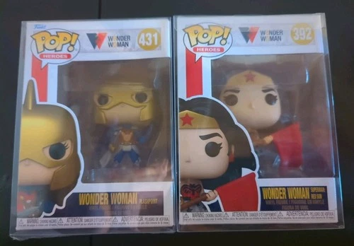 Funko Pop! DC Universe Wonder Woman Lot Of 2