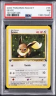 2000 POKEMON ROCKET 1ST EDITION #55 EEVEE PSA 7