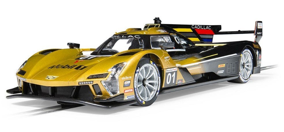 Scalextric C4586 Cadillac V-Series.R No.01 Sebring 2024 1:32 Slot Car - Yellow - Image 4