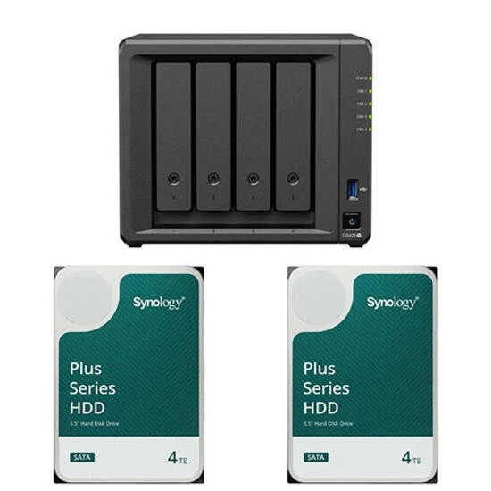 Synology DS925+ DiskStation + 8 TB 2x Synology Plus 3.5" SATA 6Gb/s Hard Disk 4