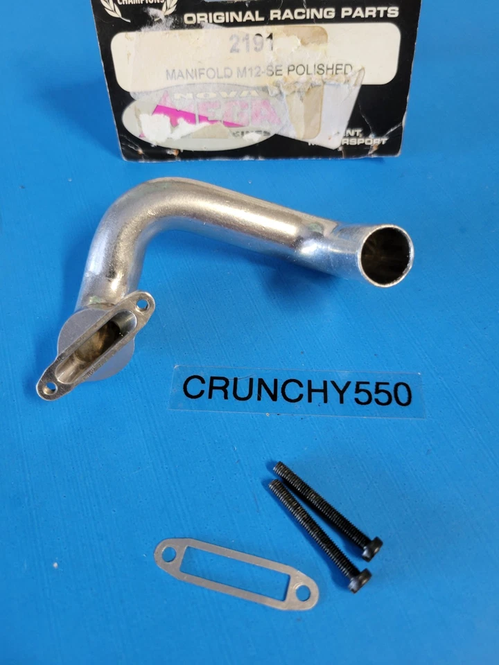 Serpent 2191 Manifold M12- SE Polished Vintage RC Part - Image 3 of 3