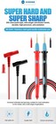 Sunshine SS-024A Multimeter Probes CAT III 1000V 20A 4mm Needle Tip Test Leads
