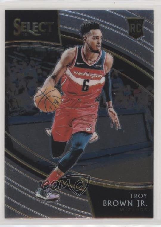 2018-19 Panini Select Courtside Troy Brown Jr #241 r2s