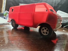 Vintage Gay Toys Plastic Red Van Used Model 700 Made In USA