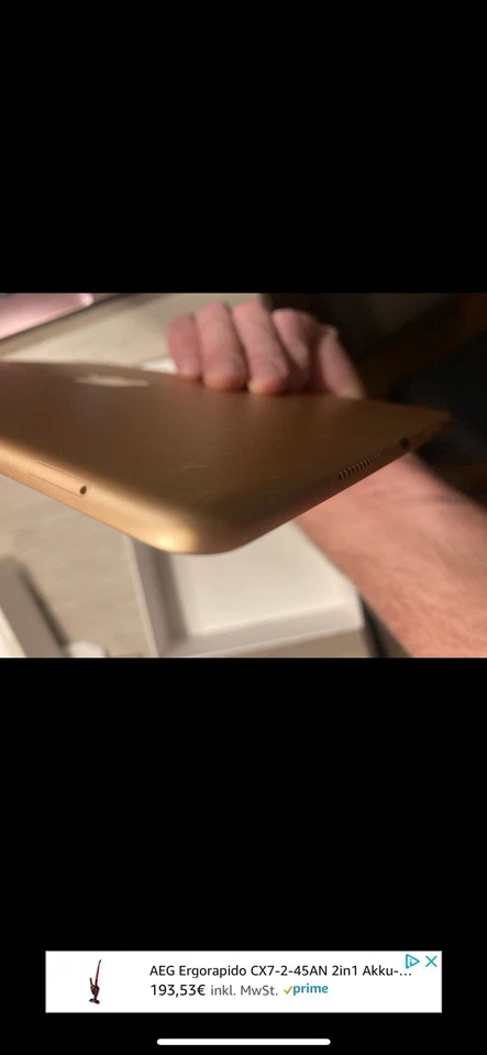 Apple iPad Air 3 64GB (A2123 / 2019) 10,5" LTE Tablet gold Top - Bild 4 von 4