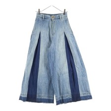 Pantalones de mezclilla DIESEL con cremallera múltiple y tela en contraste (RT)