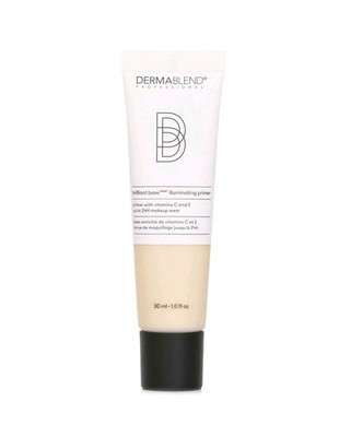 Dermablend Brilliant Base(TM) Illuminating Primer  30ml/1oz. Damaged Box. NEW.