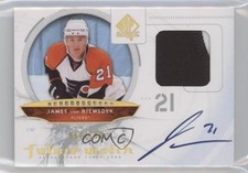 2009-10 SP Authentic Future Watch /100 James van Riemsdyk #206 Patch Auto 8tn