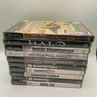 Lot of 10 Original XBOX Games: Halo & More (Untested)