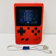 CLASSIC ARCADE Handheld Video Game System w/200 Games By Tech Solutions USED 