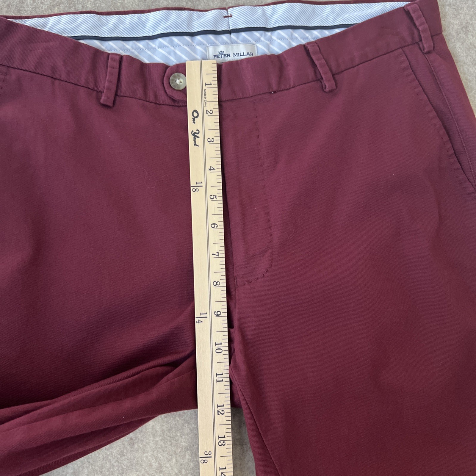 Peter Millar Soft Touch Twill Flat Front Trouser … - image 6